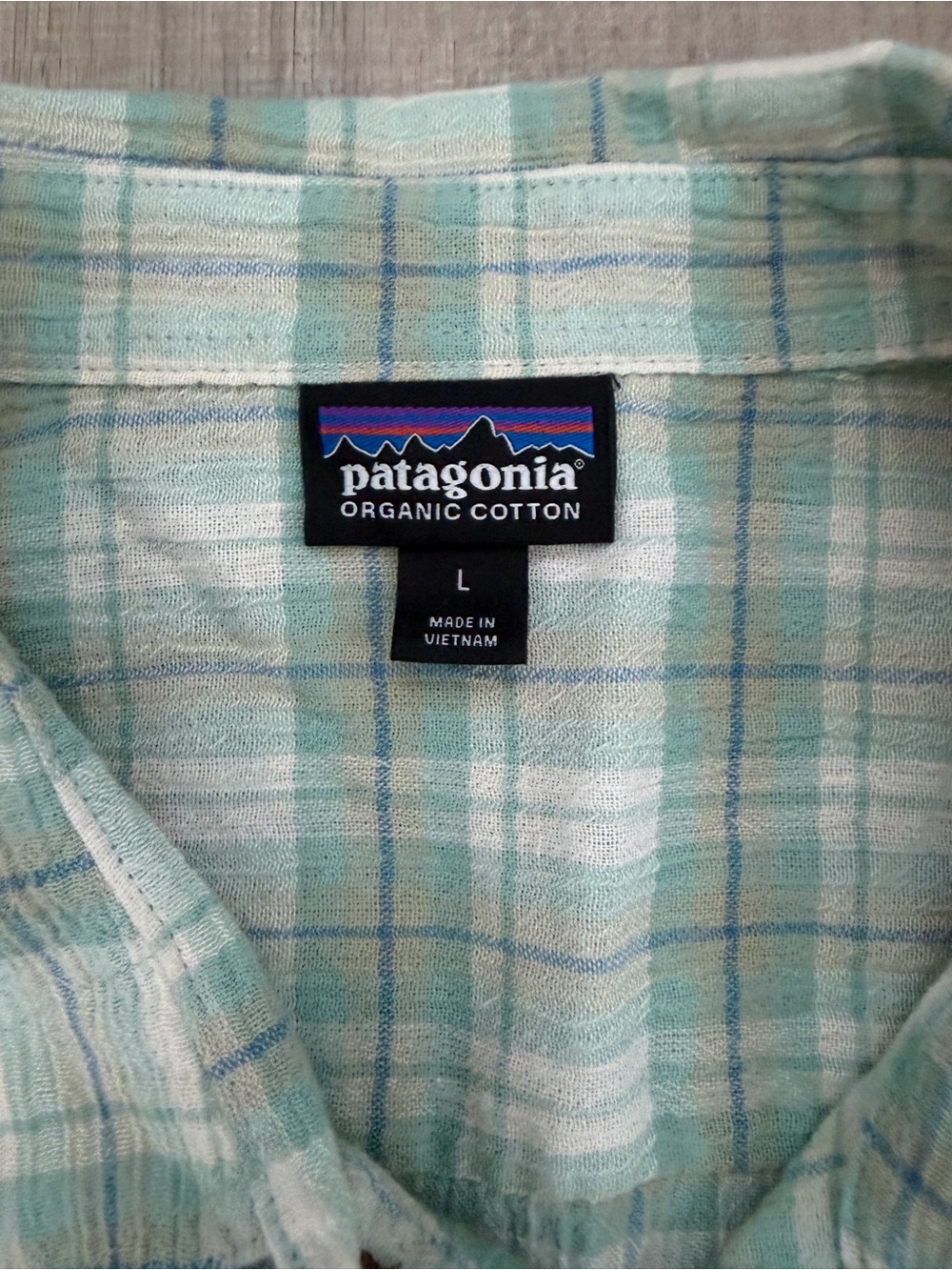 Patagonia Button Up shirt sz L - Picture 2 of 5